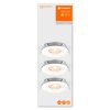 LEDVANCE Spot Inbouw verlichting Wit, 3-lichts