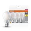 OSRAM CLASSIC A Set van 3 LED B22d 6,5 Watt 2700 Kelvin 806 Lumen