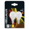 BELLALUX® Set van 2 LED E14 4,9 Watt 2700 Kelvin 470 Lumen