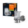 LEDVANCE ENDURA® Buiten muurverlichting roestvrij staal, 1-licht, Bewegingsmelder