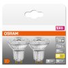 OSRAM LED STAR Set van 2 GU10 2,6 watt 2700 kelvin 230 lumen