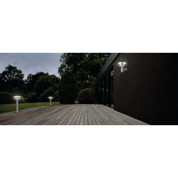 LEDVANCE ENDURA® Solarlamp roestvrij staal, 1-licht, Bewegingsmelder