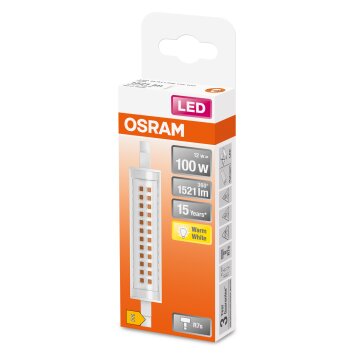 OSRAM LED SLIM LINE R7s 12 watt 2700 kelvin 1521 lumen