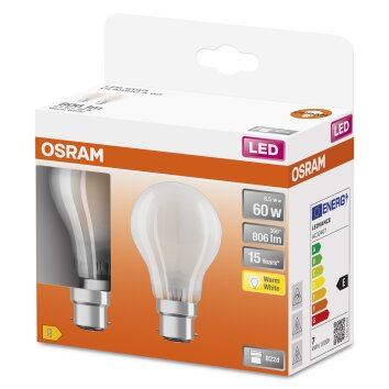 OSRAM LED Retrofit Set van 2 E27 4 Watt 2700 Kelvin 420 Lumen