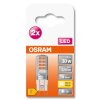 OSRAM LED PIN Set van 2 G9 2,6 Watt 2700 Kelvin 320 Lumen