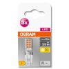 OSRAM LED BASE PIN Set van 3 G9 2,6 Watt 2700 Kelvin 320 Lumen