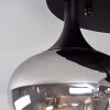 Azurara Plafondlamp Zwart, 3-lichts