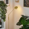 Huallilemu Staande lamp LED Duidelijk, Messing, Wit, 1-licht