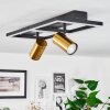 Reboleiro Plafondlamp LED Zwart, 3-lichts