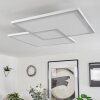 Salamo Plafondpaneel LED Wit, 1-licht, Afstandsbediening