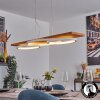 Pompu Hanglamp LED Natuurlijke kleuren, Wit, 1-licht