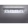 Leuchten Direkt LISA Plafondlamp LED Chroom, 4-lichts