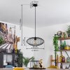 Banleou Hanger Zwart, 1-licht