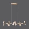 Leuchten Direkt CURLS Hanglamp LED Messing, 4-lichts