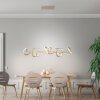 Leuchten Direkt CURLS Hanglamp LED Messing, 4-lichts