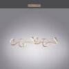Leuchten Direkt CURLS Hanglamp LED Messing, 4-lichts