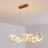 Lavaca Hanglamp LED Goud, 4-lichts