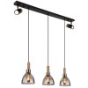 Globo MATTEA Hanger Zwart, 5-lichts