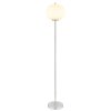 Globo BLACKY Staande lamp Nikkel mat, 1-licht