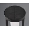 Trio Carmo Solarlamp LED Zwart, 1-licht, Bewegingsmelder