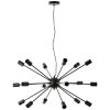 Brilliant Dree Hanglamp Zwart, 18-lichts