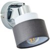 Brilliant Naples Muurlamp Zilver, 1-licht