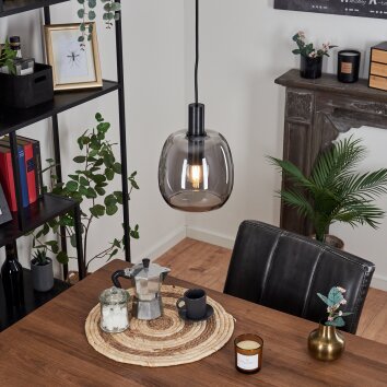 Kenong Hanger Zwart, 1-licht