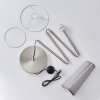 Snar Staande lamp Nikkel mat, 1-licht