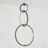 Chlak Hanglamp LED Zwart, 3-lichts, Afstandsbediening