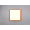 Reality Camillus Plafondpaneel LED houtlook, Wit, 1-licht