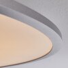 Champa Plafondpaneel LED Zilver, 1-licht, Afstandsbediening