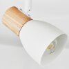 Kouek Plafondlamp Natuurlijke kleuren, Wit, 3-lichts