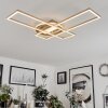 Lillavois Plafondlamp LED Nikkel mat, 1-licht, Afstandsbediening