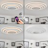 Takok Plafondlamp LED Wit, 1-licht, Afstandsbediening