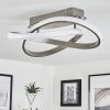 Cochato Plafondlamp LED Nikkel mat, 1-licht