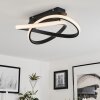 Cochato Plafondlamp LED Zwart, 1-licht