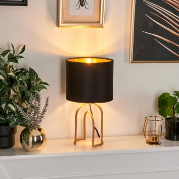 Miravale Tafellamp Goud, 1-licht