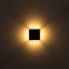 Globo SAIDY Muurlamp LED Zwart, 1-licht