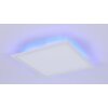 Globo ROSI Plafondpaneel LED Wit, 1-licht, Afstandsbediening, Kleurwisselaar