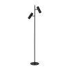 Lucide CLUBS Staande lamp Zwart, 2-lichts