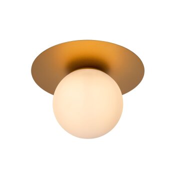Lucide TRICIA Plafondlamp Goud, Messing, 1-licht