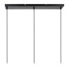 Lucide MEDINE Hanglamp Zwart, 3-lichts