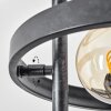 Theareabarivat Staande lamp Antraciet, 3-lichts