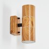 Tenvik Buiten muurverlichting Bruin, houtlook, Zwart, 2-lichts