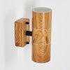 Tenvik Buiten muurverlichting Bruin, houtlook, Zwart, 2-lichts