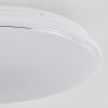 Sdok Plafondlamp LED Wit, 1-licht, Afstandsbediening, Kleurwisselaar