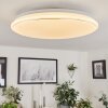 Sdok Plafondlamp LED Wit, 1-licht, Afstandsbediening, Kleurwisselaar