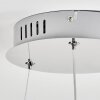 Donebas Hanglamp LED Chroom, 1-licht