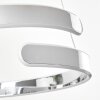 Rosemond Hanger LED Chroom, 1-licht
