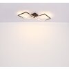 Globo MAXXY Plafondlamp LED Zwart, 1-licht